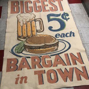 Vintage Chatham Throw Blanket Advertising Tapestry